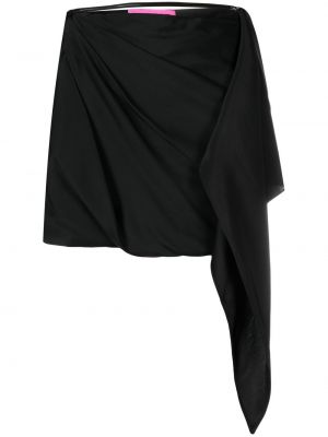 Saténové mini sukně Gauge81 - černá