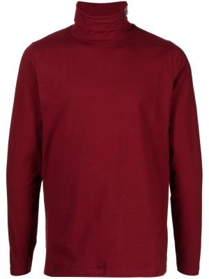 Długi sweter bawełniane z długim rękawem Fila - czerwony