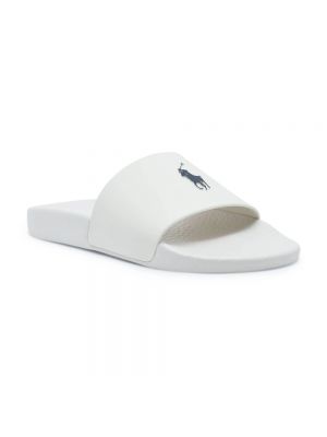 Białe sandały Ralph Lauren