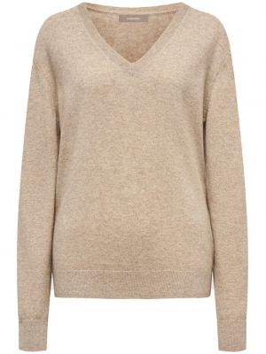 Pullover mit v-ausschnitt 12 Storeez braun