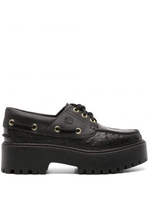 Pantofi oxford din piele Timberland negru