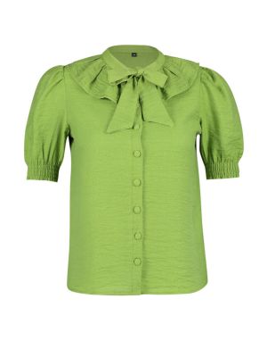 Pletená košile Trendyol zelená