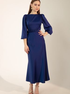 Modré večerní šaty Lafaba