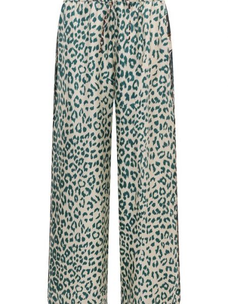 Зеленые шелковые брюки La Prestic Ouiston
