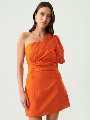 Κοκτέιλ φόρεμα Bwldr πορτοκαλί