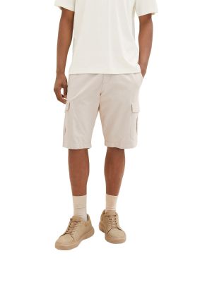 „cargo“ stiliaus kelnės Tom Tailor smėlinė