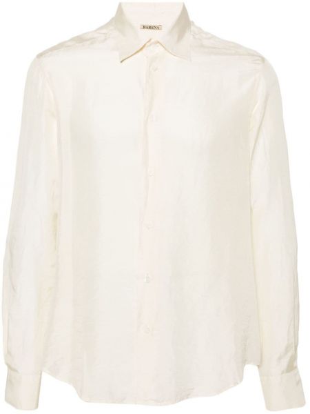 Šilkinė marškiniai Barena balta