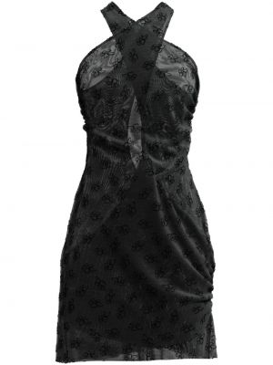 Коктейлна рокля Margherita Maccapani черно