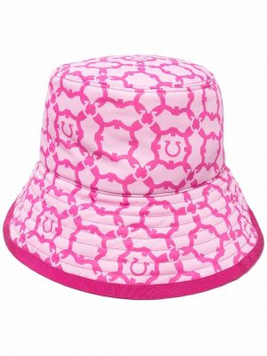 Bøttehatt Salvatore Ferragamo rosa