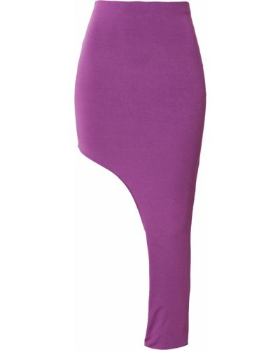 Jupe mi-longue Misspap violet