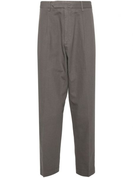 Kalhoty Dell'oglio šedé