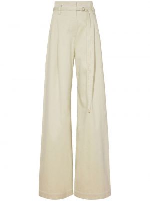Kalhoty relaxed fit Proenza Schouler White Label bílé