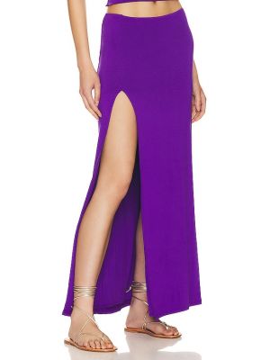 Falda larga Indah violeta