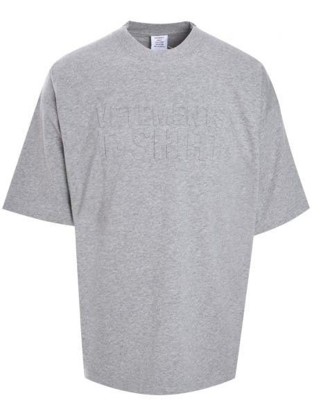 T-shirt Vetements grå