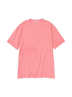 Koszulka Auralee różowa