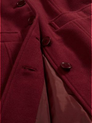 Шерстяное пальто Bpc Bonprix Collection красное