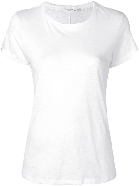 T-shirt med passform Rag & Bone vit