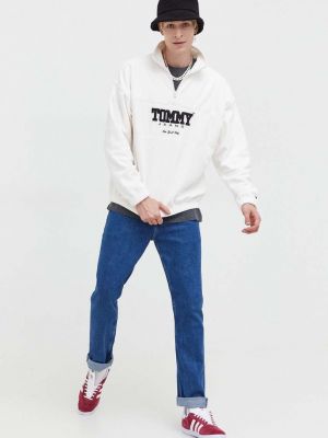 Bluza Tommy Jeans beżowa
