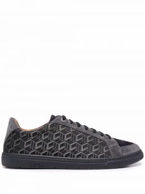 Jacquard sneakers Mcm svart