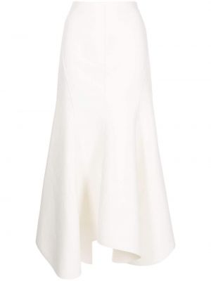 Midi suknja Acler bijela