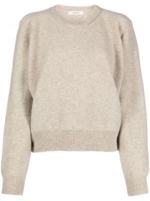 Вълнен пуловер Lemaire бежово