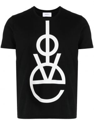 T-shirt con stampa Ports V nero