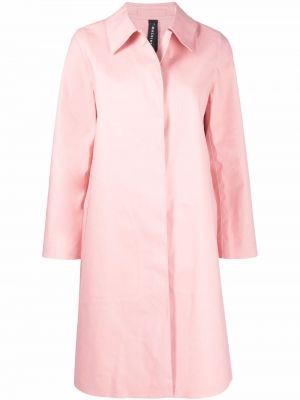 Palton cu nasturi Mackintosh roz