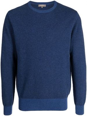 Kašmírový sveter N.peal modrá