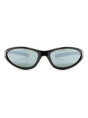 Czarne okulary przeciwsłoneczne Marine Serre
