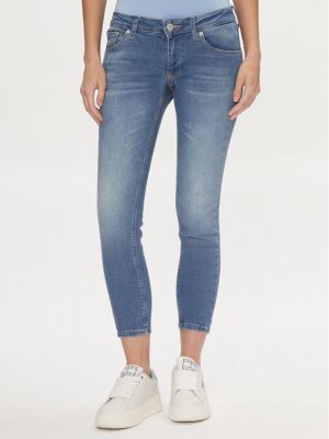 Skinny fit traperice Tommy Jeans plava