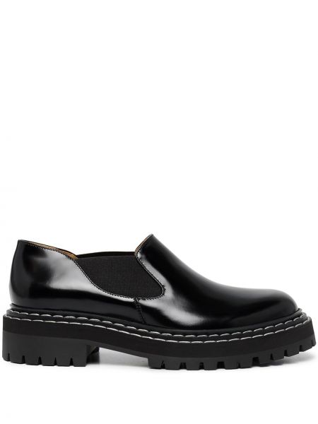 Slip-on loafers Proenza Schouler svart