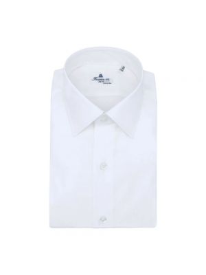 Camisa de algodón Finamore blanco