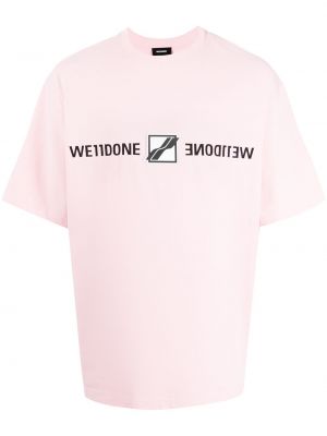 Camicia We11done, rosa