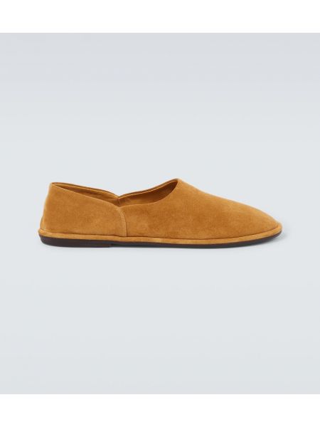 Slip on mokka mokkasiinit The Row ruskea