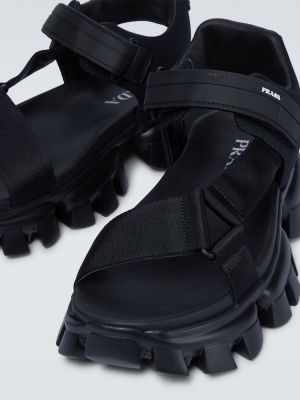 Sandale Prada schwarz