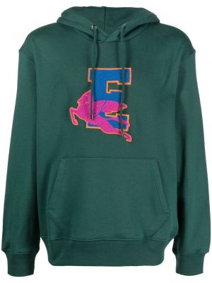 Hoodie Etro grön