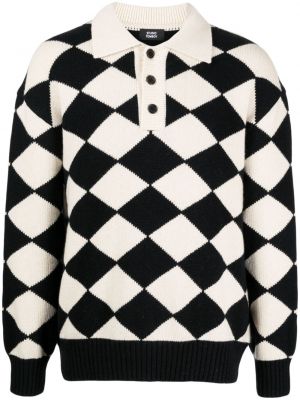 Pull à motif argyle Studio Tomboy