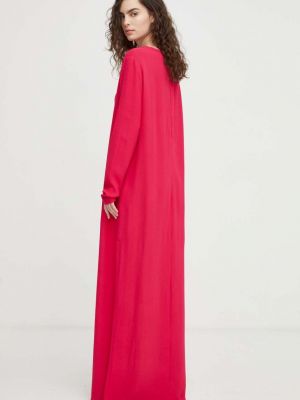 Dlouhé šaty Herskind růžové