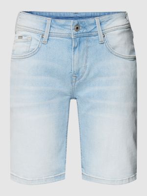 Szorty jeansowe z kieszeniami Pepe Jeans