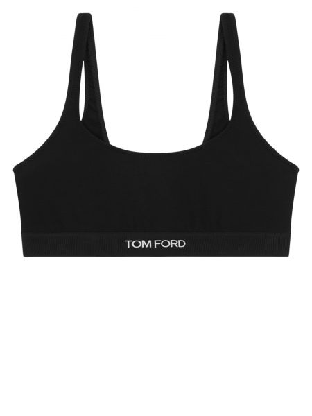 Черный спортивный топ Tom Ford