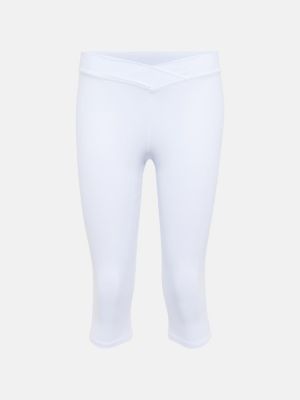 Teplákové nohavice Alo Yoga biela
