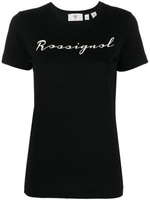T-shirt bawełniana z printem Rossignol