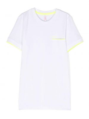 T-shirt ricamato Sun 68 bianco