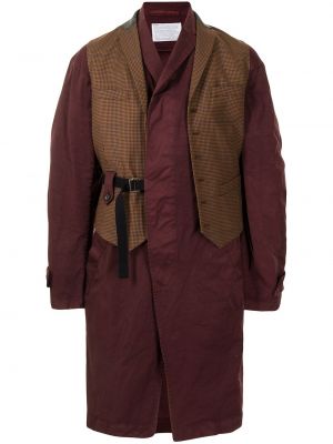 Abrigo con botones Kolor marrón