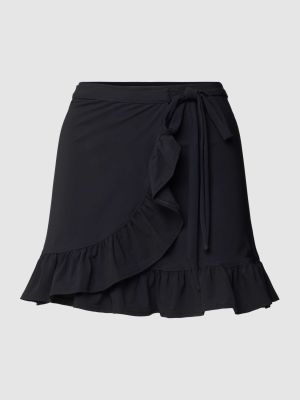 Czarna mini spódniczka z falbankami Banana Moon
