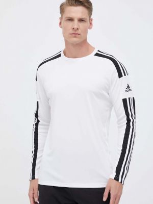Tricou cu mânecă lungă cu mâneci lungi Adidas Performance alb