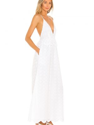 Платье с вышивкой Tularosa белое