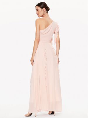 Priliehavé večerné šaty Rinascimento ružová