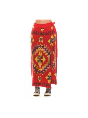 Długa spódnica Akep czerwona