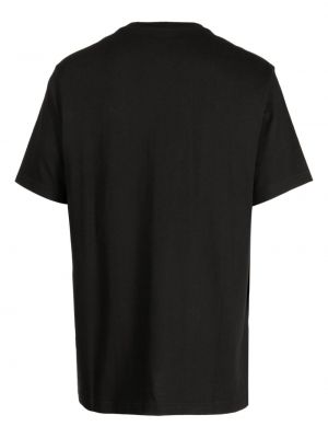Bavlněné tričko s potiskem Maharishi černé